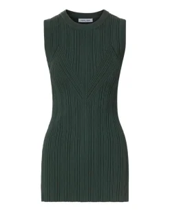 Veronica Beard Semma Ribbed Tank