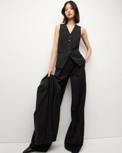 Veronica Beard Sonia Wide Leg Pant