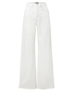 Veronica Beard Taylor High Rise Wide Leg Jeans