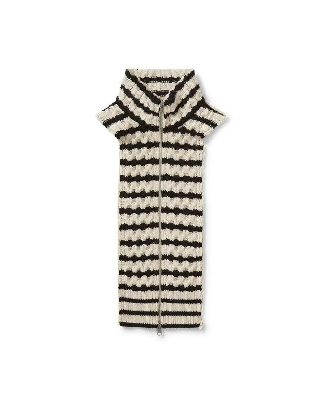 Veronica Beard Upstate Stripe Wool Dickey