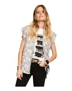 Vienza Ikat Print Vest