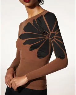 Wolford Body Tattoo Long Sleeve Top